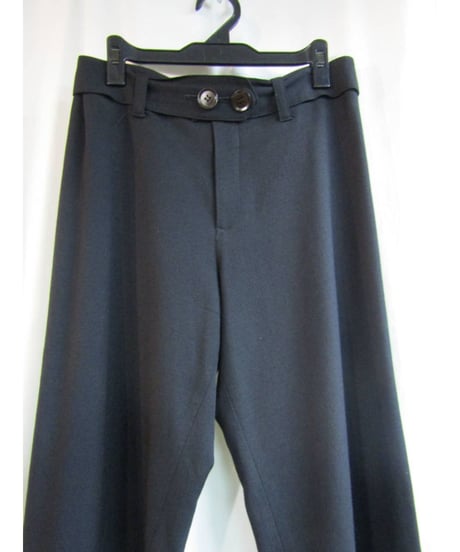 Y's yohji yamamoto 友布ベルト付きシンプルパンツ YN-P08-190