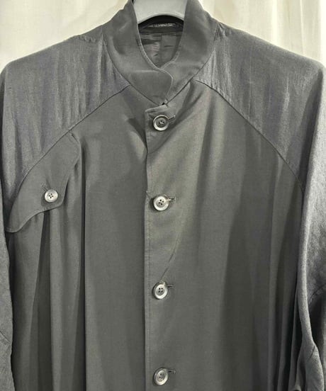 美品 2018SS yohji yamamoto pour homme レーヨンコート（HW-C07-805）