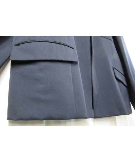 1995aw yohji yamamoto pour homme vintage 鹿鳴館 紺 デザインジャケット（HE-J19-129）
