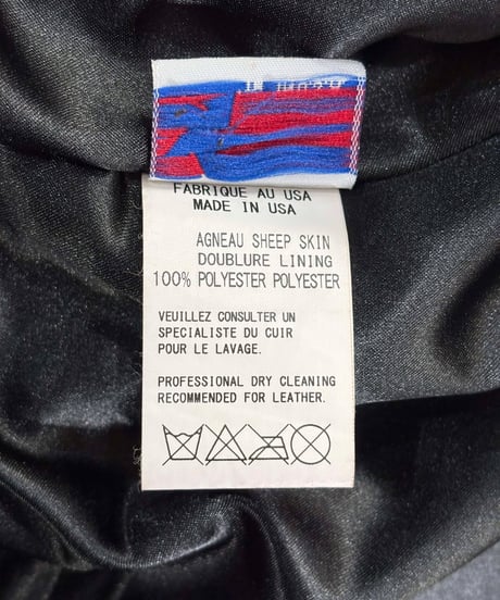 Y's X Schott yohji yamamoto 羊革ライダースジャケット（YD-Y92-705）