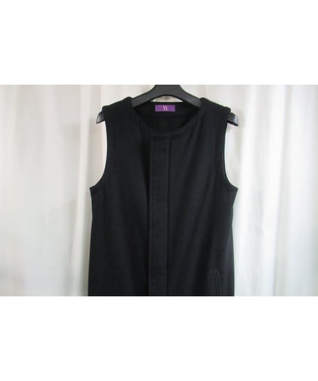 Y's yohji yamamoto ダブルジップデザインワンピース YD-D07-103