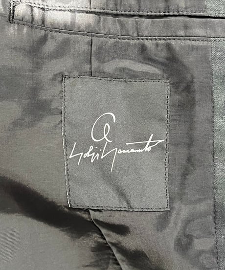2016SS yohji yamamoto pour homme 朝倉優佳 ペイントジャケット（HO-J41-035）