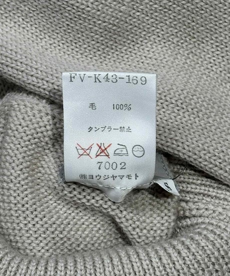 1994AW yohji yamamoto femme vintage ニットドレス（FV-K43-169）