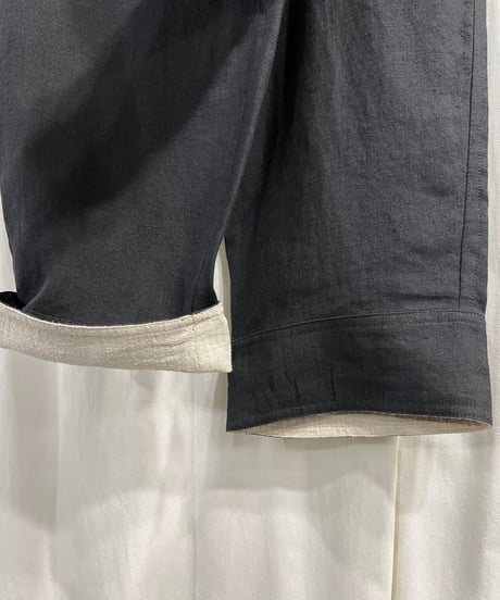 Y's yohji yamamoto 裾切替え ワイドパンツ（YO-P01-303）