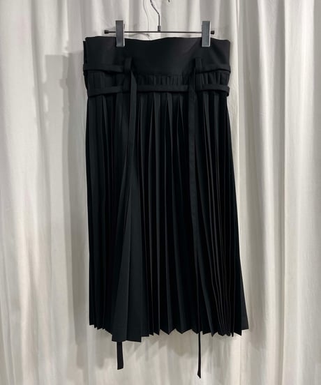 yohji yamamoto +NOIR プリーツスカート（NT-S10-100）