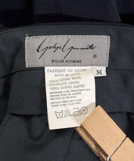 1980's yohji yamamoto pour homme vintage パンツ（H-P-142xxx）