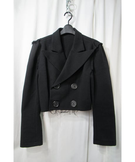 19aw yohji yamamoto femme ダブル デザインショートジャケット（FC-J06-105）