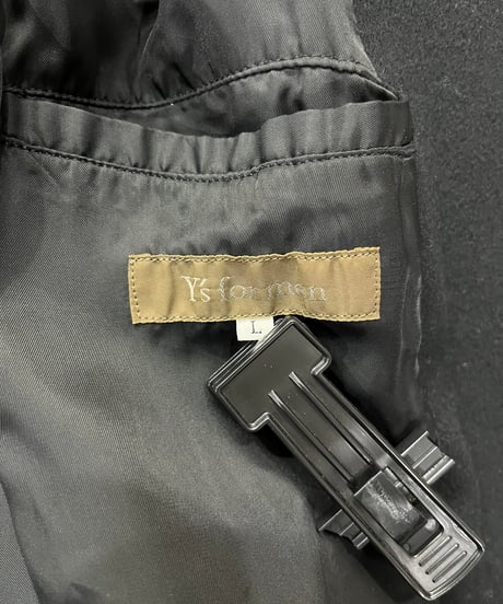 Y's for men yohji yamamoto ダブルジップ ウール ブルゾン（MW-Y04-114）