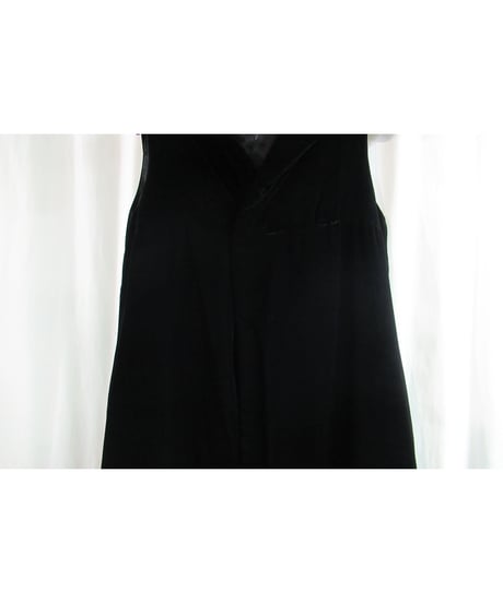 レア 希少 yohji yamamoto +noir ベルベット 中綿入りロングドレス NT-D06-807