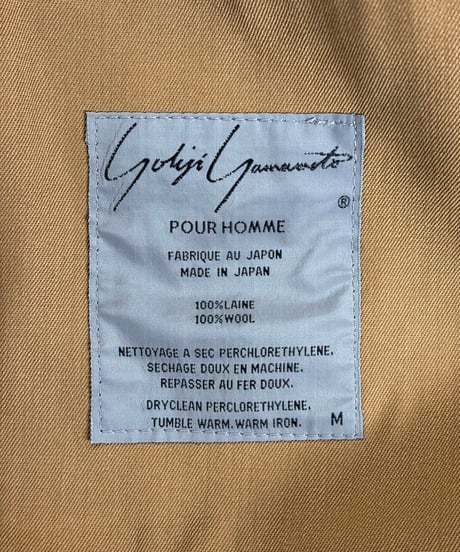 1980's yohji yamamoto pour homme vintage デザインジャケット（H-J-144xxx）