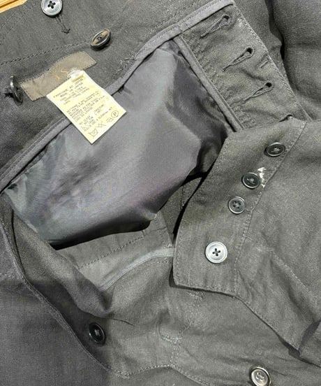 Y's yohji yamamoto 麻ミリタリーパンツ（M-P-178xxx）