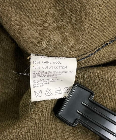 Y's for men yohji yamamoto スナップ釦 ウールブラウス（MS-B13-121）