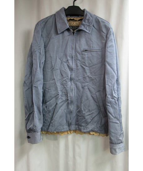 AD1998 COMME des GARCONS HOMME PLUS 裏地フリルデザインブルゾン PJ-100810