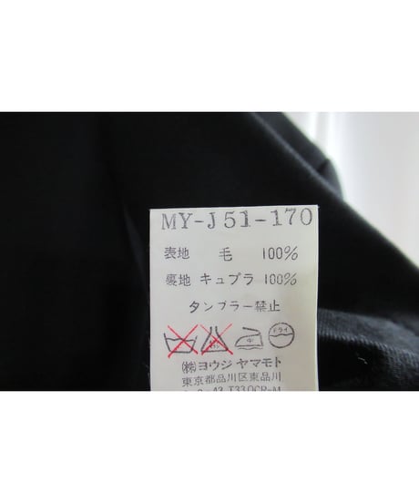 90's Y's for men yohji yamamoto vintage 赤タグ 3つ釦シンプルジャケット MY-J51-170