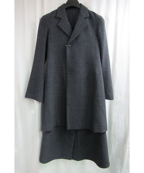 新品 Y's yohji yamamoto グレー シンプルセットアップ YH-J06-107