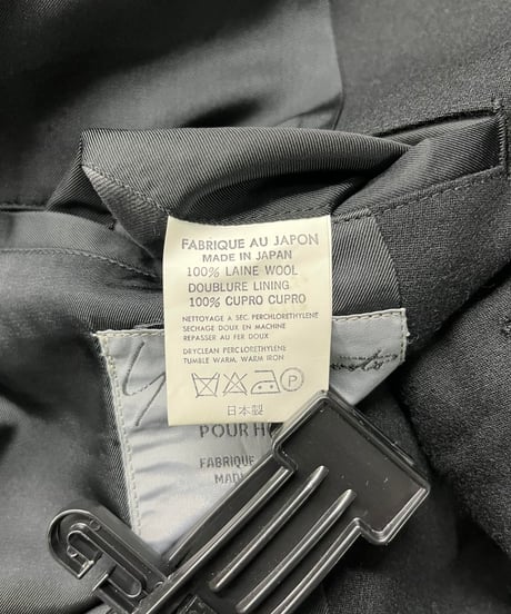 1980's yohji yamamoto pour homme 2釦ジャケット（H-J-020xxx）