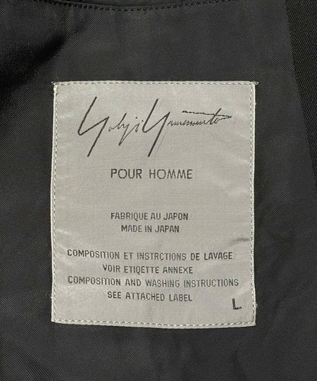 1996SS yohji yamamoto pour homme vintage 花と少年デザインジャケット（HF-J47-112）