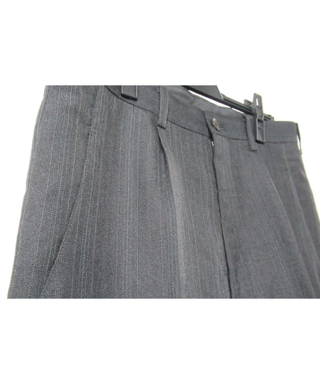 99ss yohji yamamoto pour homme vintage ストライプ ファスナーデザインセットアップ（HC-J51-901）
