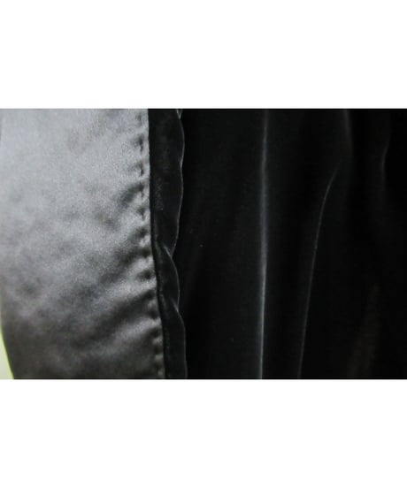 レア 希少 yohji yamamoto +noir ベルベット 中綿入りロングドレス NT-D06-807