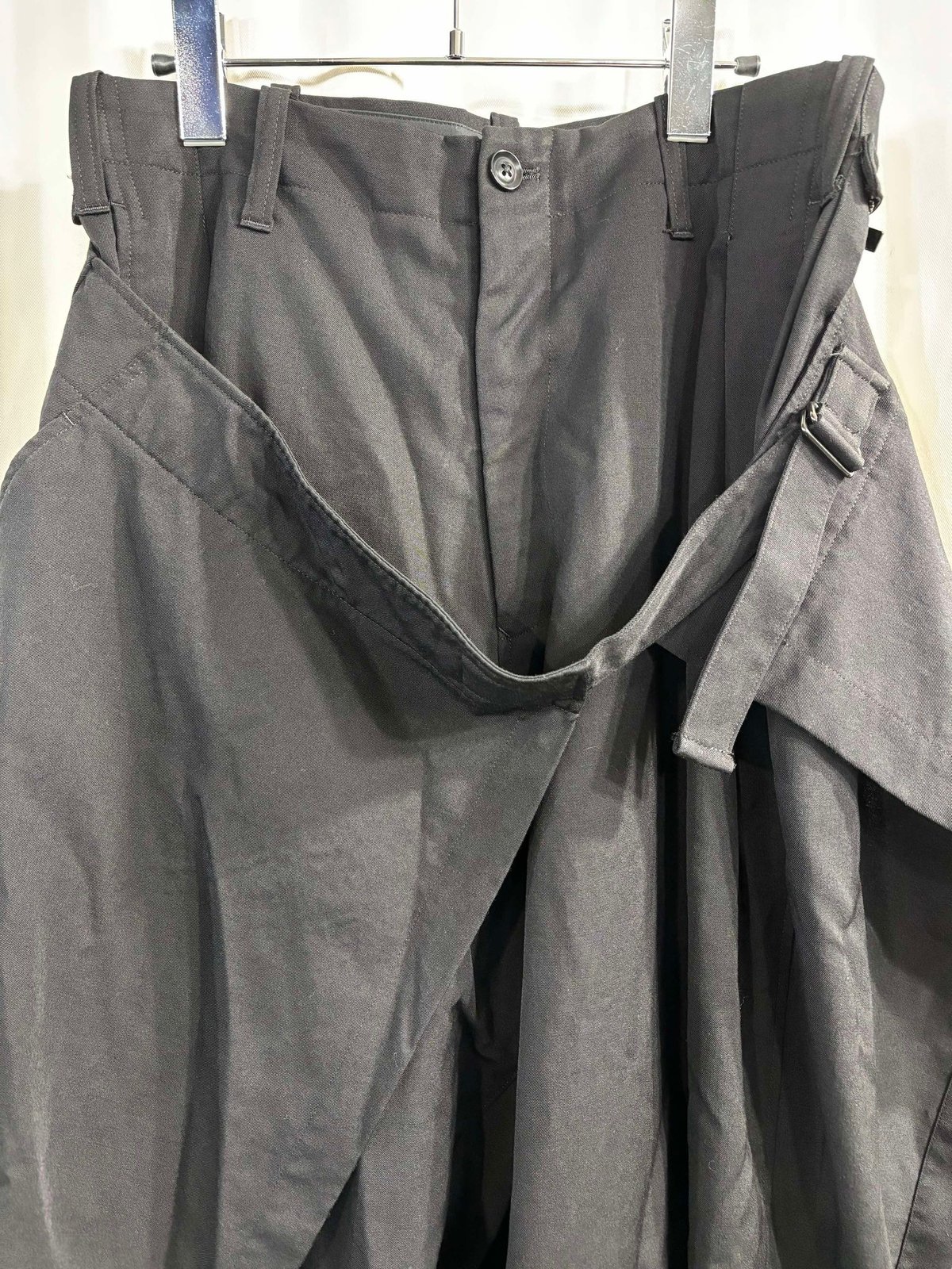 yohji yamamoto POUR HOMME  17awラップパンツ Yohji yamamoto POUR HOMME 辞書ラップパンツ - メルカリ