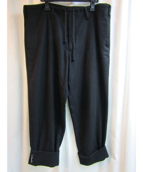 16aw yohji yamamoto POUR HOMME REPLICA  ファスナーホールデザインパンツ HR-P68-144
