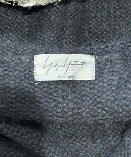 2013AW yohji yamamoto pour homme フーテッドロングカーディガン（HQ-K76-189）