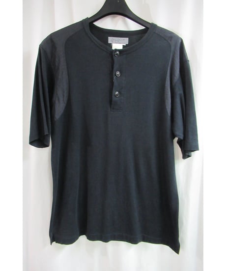 90’s yohji yamamoto pour homme vintage 黒 切替えデザインカットソー HC-2