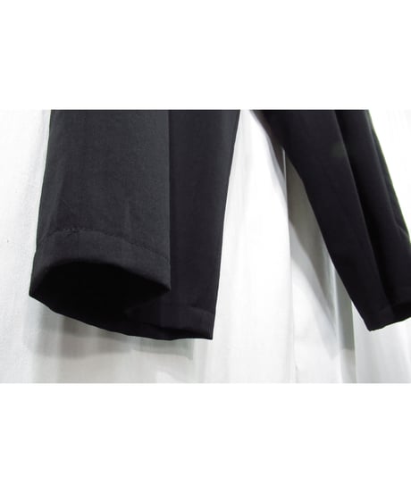 17aw yohji yamamoto pour homme デザインテーパードパンツ（HK-P42-100）