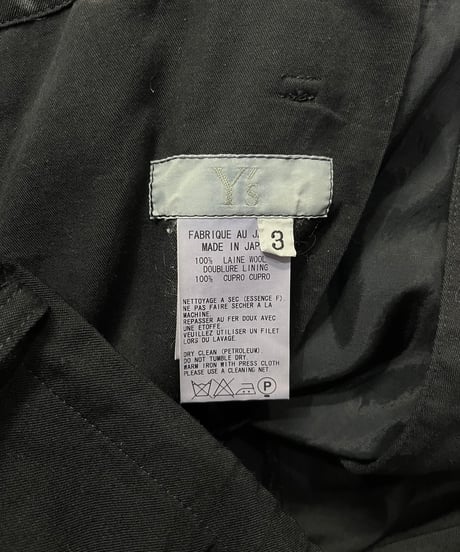 Y's for men yohji yamamoto ウエスト紐パンツ（MV-P04-103-3）