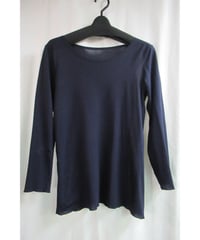 94ss yohji yamamoto femme vintage 紺 バックスリットデザインカットソー FT-B25-608