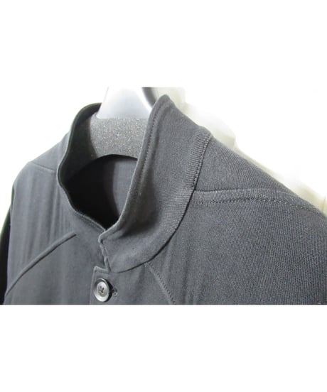 19aw yohji yamamoto pour homme スリーブデザイン スタンドカラー ロングコート（HC-C07-200）