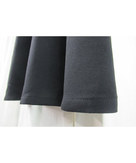 yohji yamamoto +noir パイピングポケットデザイン シンプルフレアスカート（NZ-S01-102）