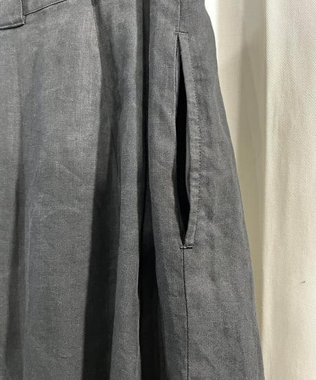 Y's yohji yamamoto 麻ロングスカート（YR-S50-300）