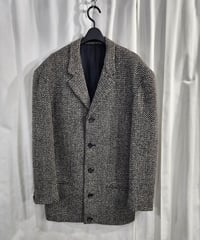 1990aw yohji yamamoto pour homme ツイード5釦 ジャケット (yj-004)