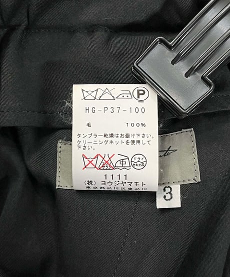 2014ss yohji yamamoto pour homme ラップパンツ（HG-P37-100）