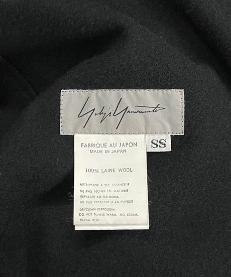 yohji yamamoto femme ウール プリーツ ロングスカート（F-S-107xxx）