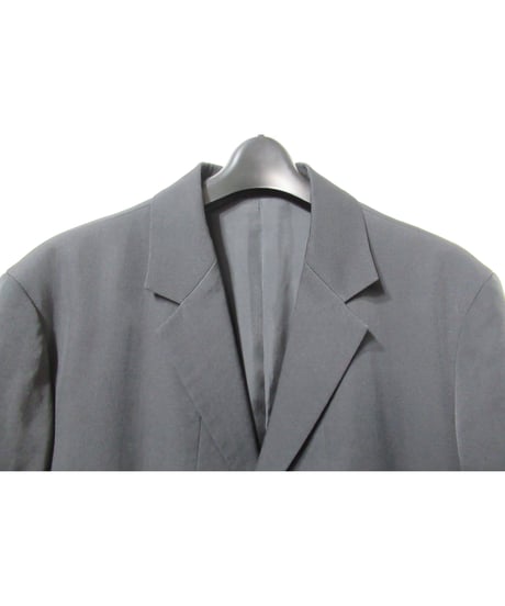 05aw yohji yamamoto pour homme 燕尾デザイン シンプルジャケット（HN-J78-100）