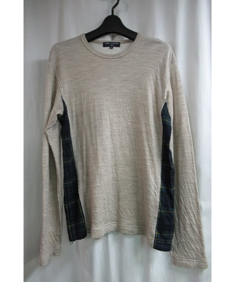 AD2010 COMME des GARCONS HOMME 脇切替えデザインカットソー HF-T029