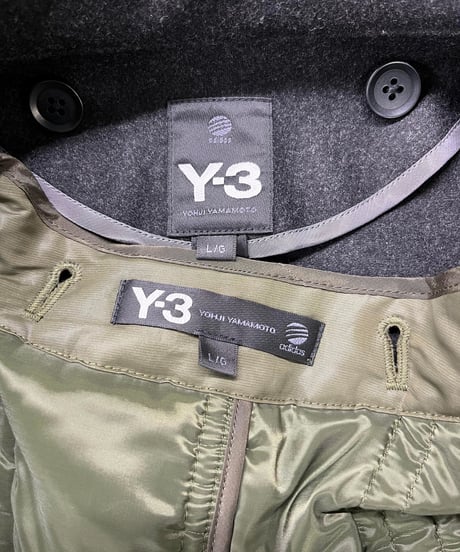 Y-3 yohji yamamoto インナー付きダブルコート（3-C-001xxx）