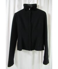 04aw yohji yamamoto femme アシメトリー デザインショートジャケット FJ-J30-109
