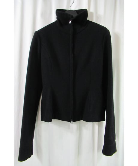 04aw yohji yamamoto femme アシメトリー デザインショートジャケット FJ-J30-109