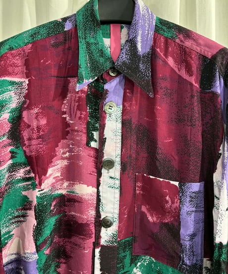 Y's ピンク yohji yamamoto レーヨン ブラウス（YV-B44-232）