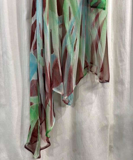 1980's yohji yamamoto femme vintage シースルーキャミソールワンピース（F-D-159xxx）