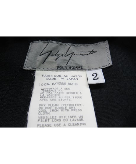 13ss yohji yamamoto pour homme  バルーンパンツ（HX-P07-202）