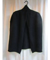 yohji yamamoto+noir ボタンレスノースリーブニットカーディガン NT-K17-160
