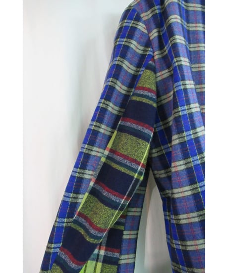 80’s COMME des GARCONS HOMME PLUS vintage チェック切り替えジャケット PJ-05041S