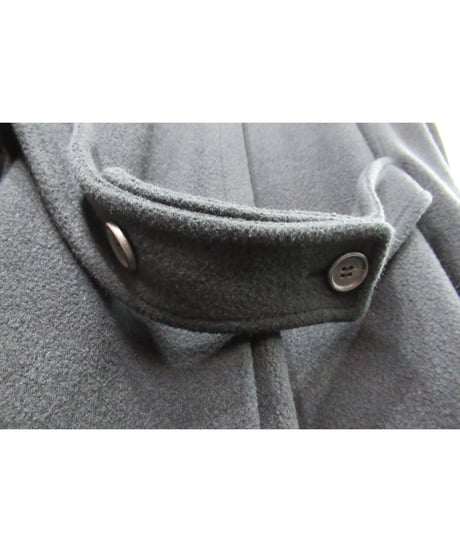 90's Y's yohji yamamoto vintage バックスリット ベルトデザイン シンプルロングコート（YX-C32-904）