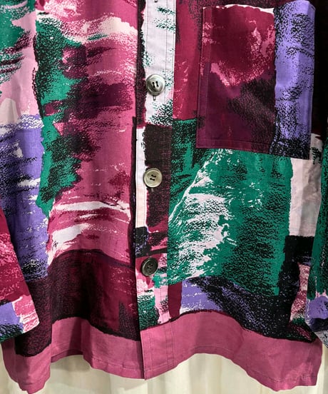 Y's ピンク yohji yamamoto レーヨン ブラウス（YV-B44-232）