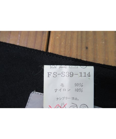 92aw yohji yamamoto femme vintage カッティングデザインタイトスカート FS-S39-114