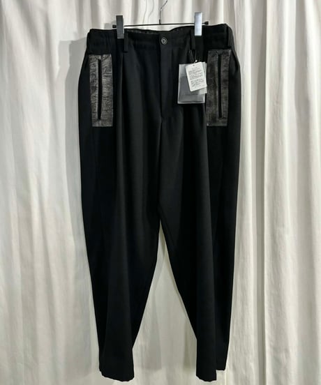 2024AW yohji yamamoto pour homme デザインパンツ（HO-P22-101）